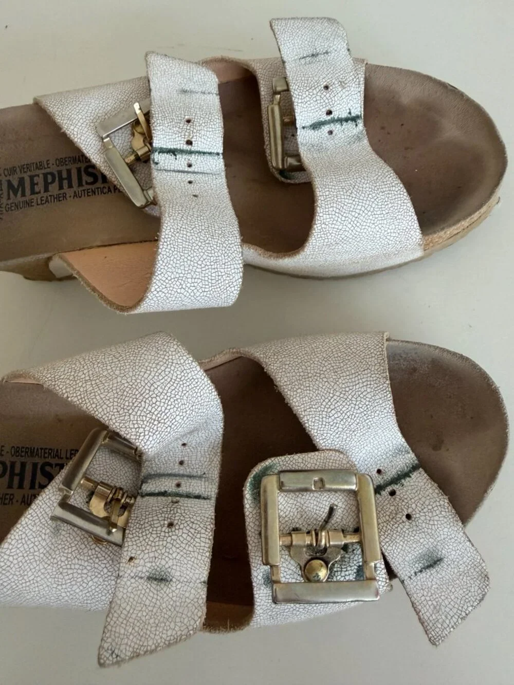 Mephisto metallic silver